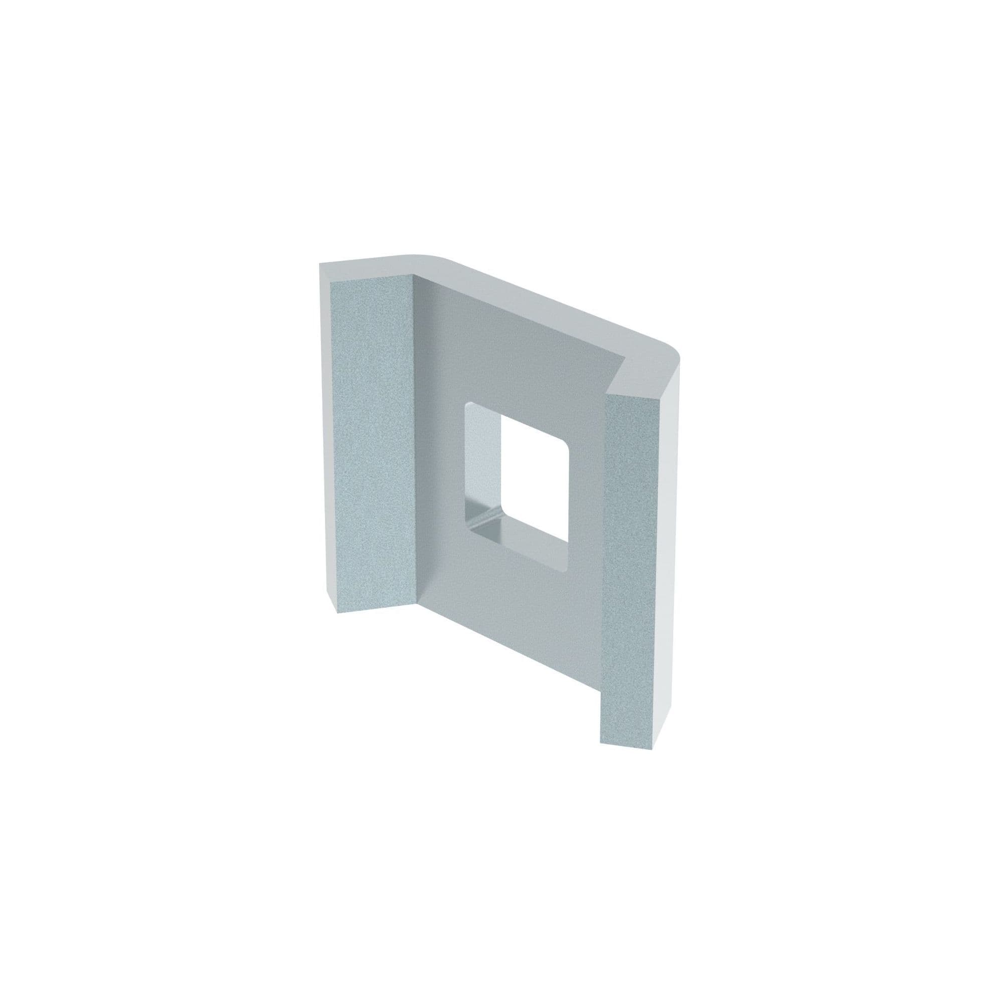 CABLOFIL Klemkoppeling CE25 Zink Magnesium (ZnMg) voorzien van gat 7x7mm. CM350569