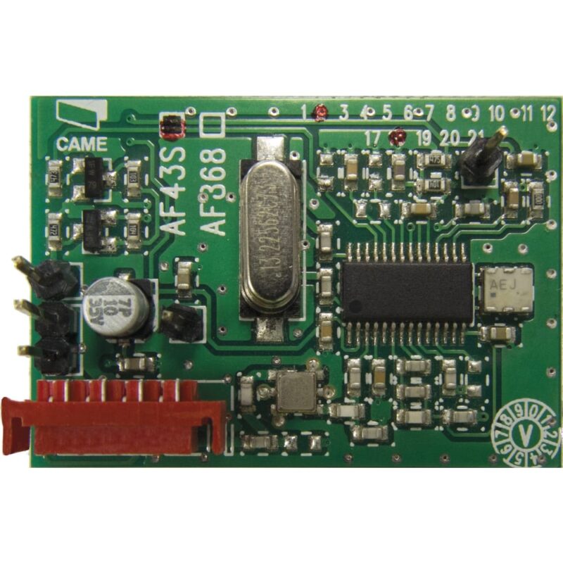 CAME TOP - RADIOFREQUENTIE-INSTEEKKAART OP 433