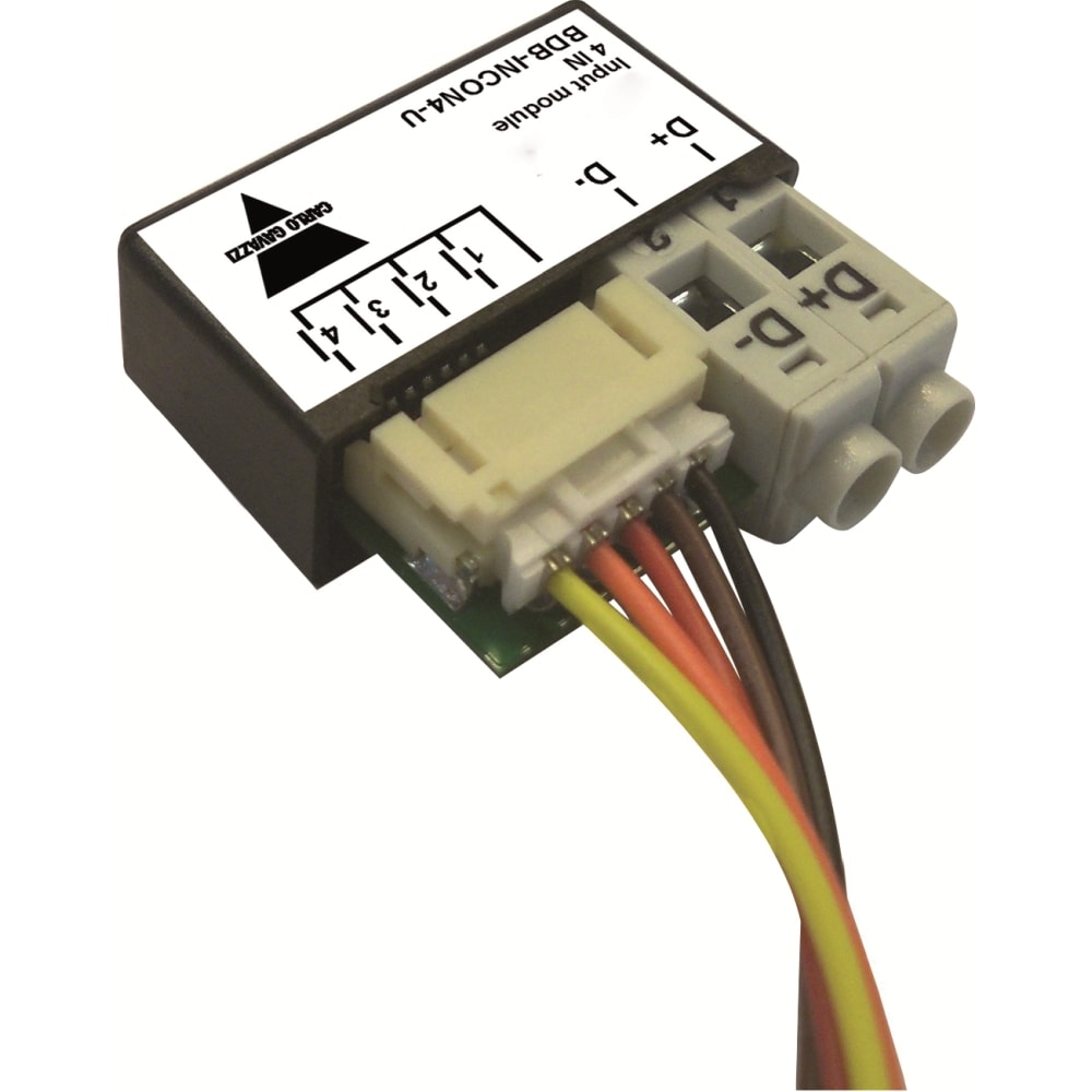 CARLO GAVAZZI CG SMART DUPLINE 4-KANAALS DIG IN BV. ALS LICHTSCHAKELAAR INTERFACE BDBINCON4U