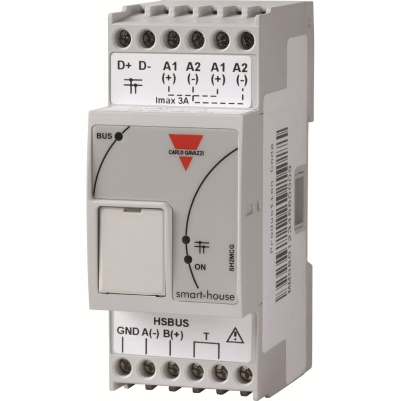 CARLO GAVAZZI CG SMART DUPLINE KANAALGENERATOR DIN-RAIL SH2MCG24
