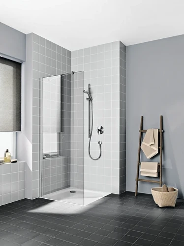 Kermi Cada XS TWF douchewand 800 x 2000 mm - verstelbaarheid 775-800 mm - veiligheidsglas ESG helder Clean - profiel : zilver hoogglans CCTWF08020VPK