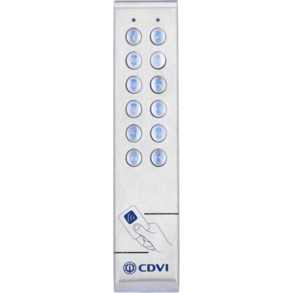 CDVI Proxlezer met ingebouwd toetsenbord wiegand uitgang F0103000102