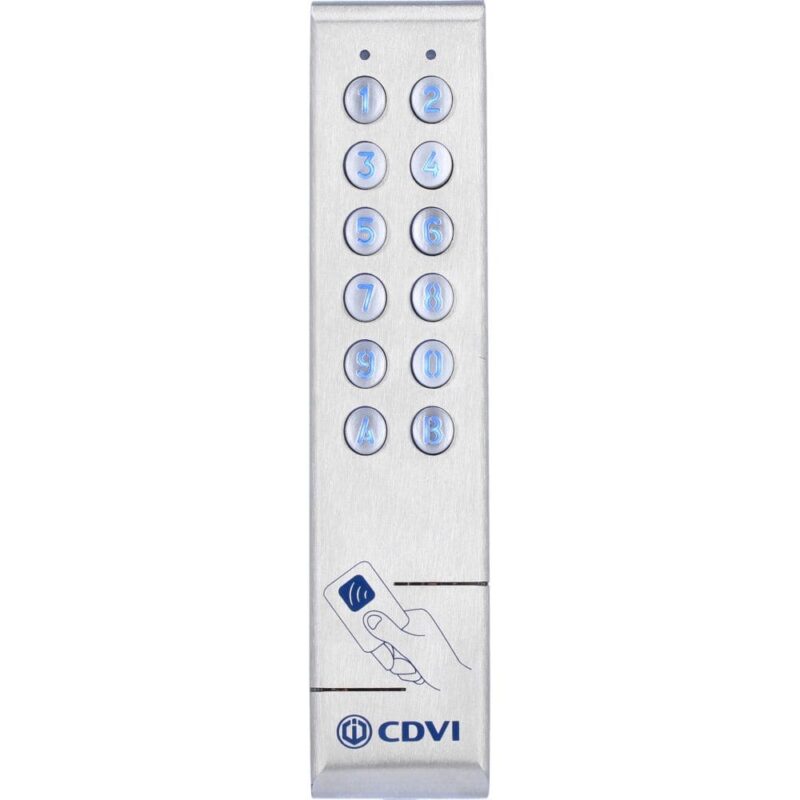 CDVI Proxlezer met ingebouwd toetsenbord wiegand uitgang F0103000102