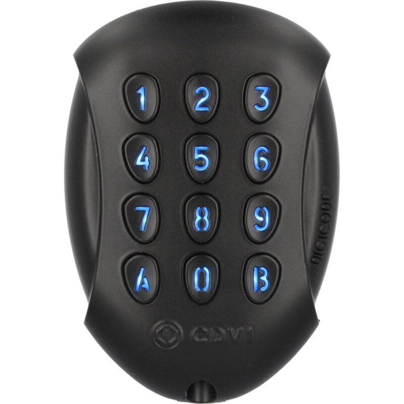 CDVI DIGICODE GALEO BL BLACK 3 RELAIS F0201000068