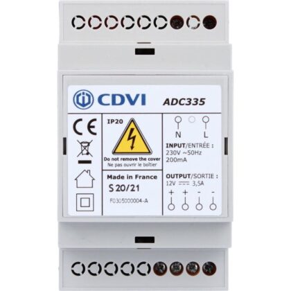 CDVI Gereguleerde voeding 12V - 3