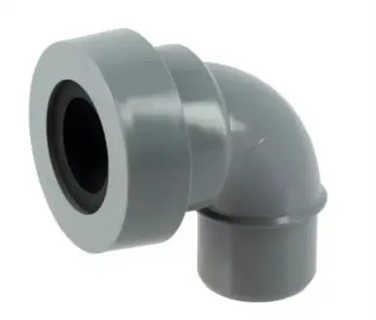 Nicoll PVC lijm bocht met dichting 87° MF 32 x 32 mm CF8J