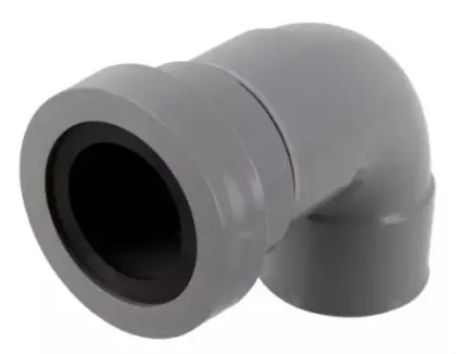 Nicoll PVC lijm bocht met dichting 87° FF 50 x 50 mm CJ88J