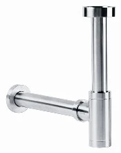 Clou Mini Suk bekersifon 5/4 x 25 mm - geborsteld inox - voor handenwasser CL/06.53011.41