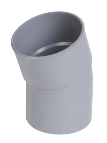 Nicoll PVC lijm bocht 20° MF 63 x 63 mm - grijs CL2