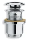 Conima 8150 afvoerplug met click-clack 5/4 x 64 mm - chroom - zonder overloop - lang model CO.8150/1.CR