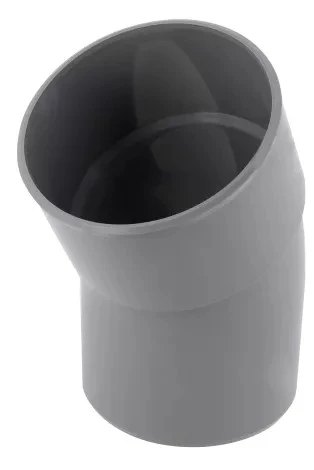 Nicoll PVC lijm bocht 30° MF 80 x 80 mm - grijs CR3