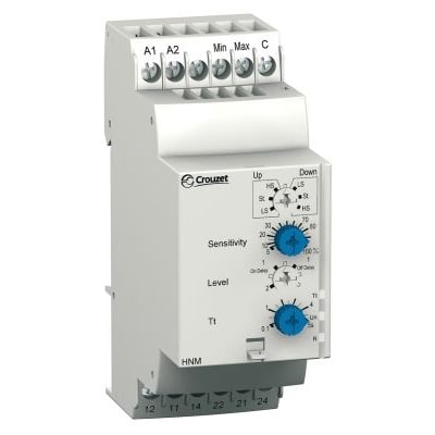 CROUZET Niveau controlerelais HNM 24-240V AC/DC