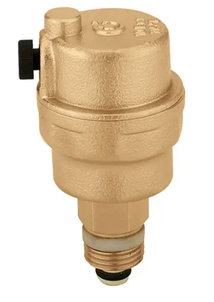 Caleffi Vlotterontluchter Caleffi ROBOCAL messing 3/8" buitendraad cilindrisch BSPP-G (ISO 228-1) 5025 502530