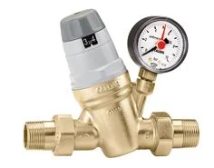 Caleffi Drukverminderaar 3/4 max.druk 25 bar caleffi met manometer 535051