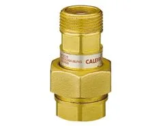 Caleffi Automatische expantievatkoppeling 3/4 6 bar tmax 85grC met aftap 558510