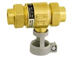 Caleffi Terugslagklep Caleffi 1/2" messing buitendraad 573 573401