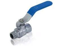 Cebeo Sanutal Bolkraan 5/4 MF - met staal verzinkte hendel - blauwe hendel 00.01.032.3B