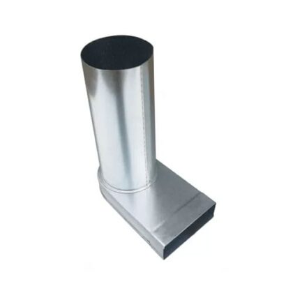 Cebeo Mecano verlengde overgangsbocht 90° 55x220 Ø125 99.413441
