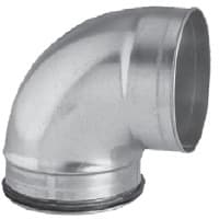 Cebeo Korte bocht MF 90° - Ø125mm - met dichting 99.BDKF9125
