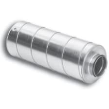 Cebeo Geluidsdemper - diameter 200mm - L=900 - isolatie 50mm - met rubberen dichting 99.SIL200.900