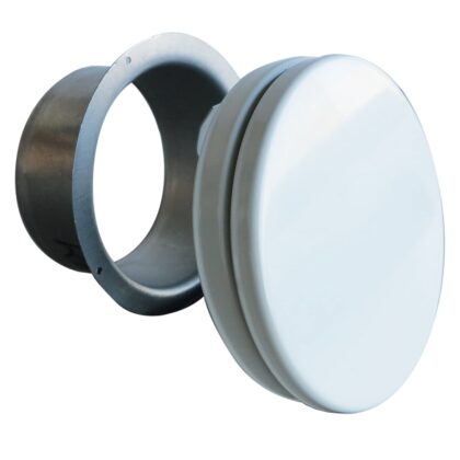 Cebeo Toevoerventiel Luxe - wit wit - diameter 125mm 99.TVL125