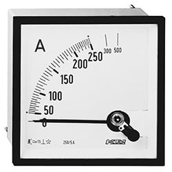 Circutor EC48 25A 2P Amperemeter M10216