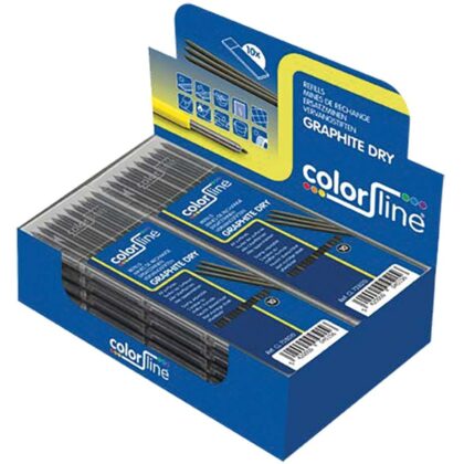 Color-Line Vervangstiften voor Graphite Dry - 10X grafiet stiften CL 728010