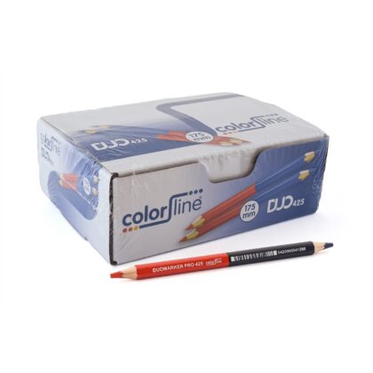 Color-Line DUO MARKER PRO 425 50% rood / 50% blauw - Ø 10 mm x 17
