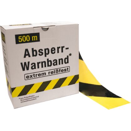 Color-Line Signalisatielint SUPER 500 m x 80 mm geel/zwart VM 151888
