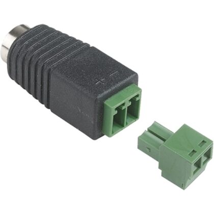 Comelit Voedingsconnector klemmen/jackplug vrouwelijk CONAL02A