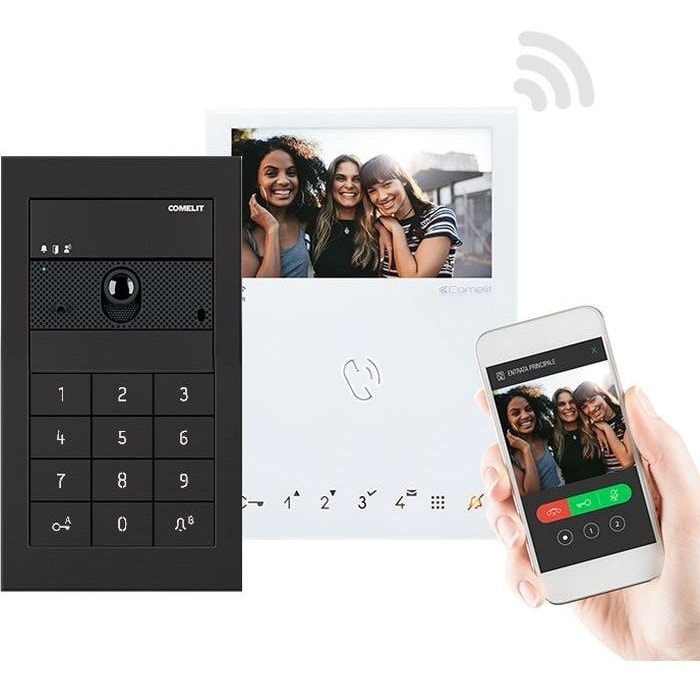 Comelit ENKELVOUDIGE KIT MET ULTRA CODEKLAVIER EN MINI-HF