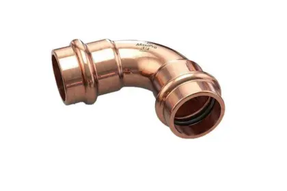 Conex Banninger Persbocht koper 1/2" FF 90° koeltechniek Conex Banninger >B< MaxiPro CMP-0109-000