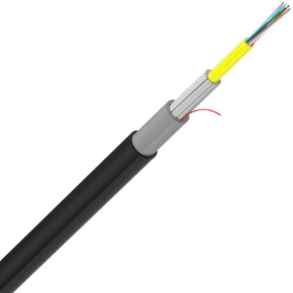Corning OS2 Gel-filled Central Tube Dielectric Armor Indoor/Outdoor Cable 12FSMF-28® 012ZEU-83120A2C