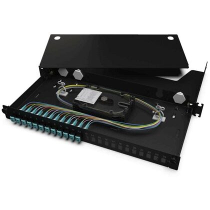 Corning LANSCAPE®FIBER HSG 12 AQUA LC DUP MM OM3 PGTL B LAN1-24AD-PGTL-B