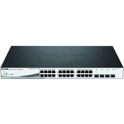 D-LINK 24-port PoE 10/100/1000 Base-TX port with 4 x SFP ports 193W DGS-1210-28P/E
