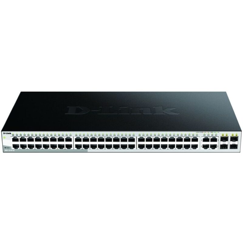 D-LINK 48 10/100/1000 Base-T port with 4 x SFP ports DGS-1210-52/E