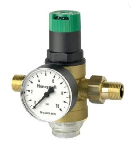 Resideo D06F-AM drukregelaar met manometer FF 3/4 x 3/4 - 1