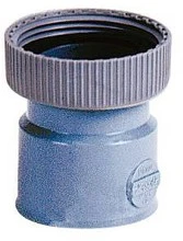 Nicoll PVC lijm mof met moer FF 5/4 x 32 mm DEFF