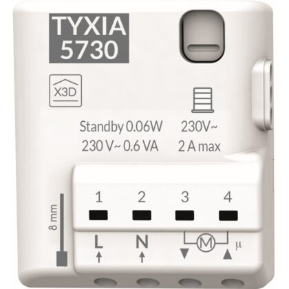 DELTA DORE Tyxia 5730 | Draadloze nanomodule ontvanger voor rolluiken 6351402