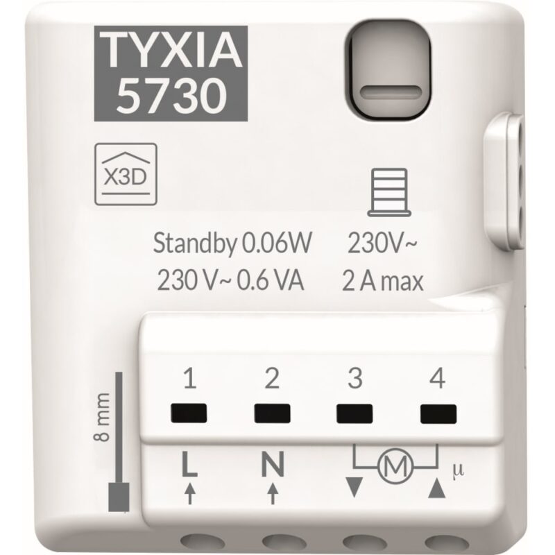 DELTA DORE Tyxia 5730 | Draadloze nanomodule ontvanger voor rolluiken 6351402