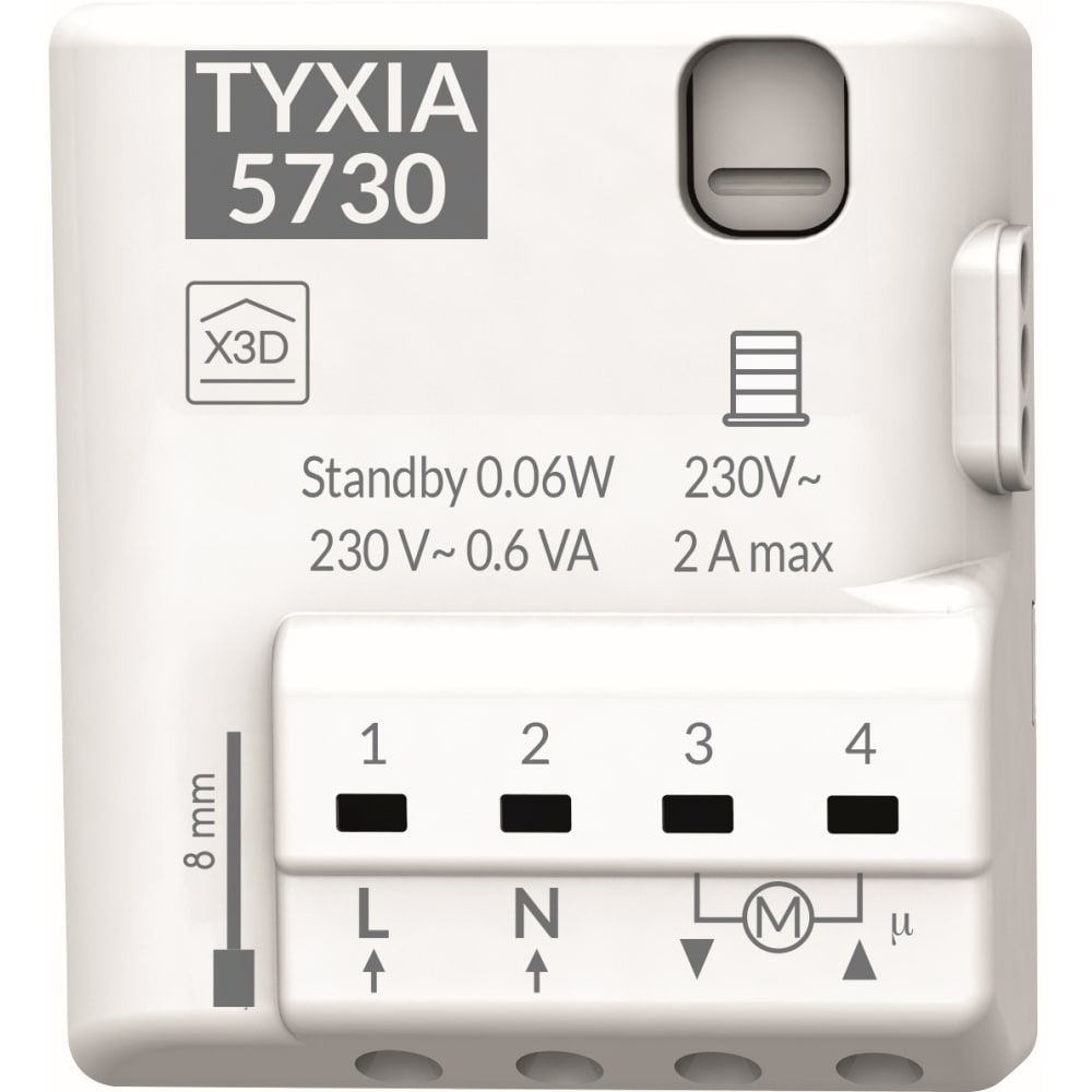DELTA DORE Tyxia 5730 | Draadloze nanomodule ontvanger voor rolluiken 6351402