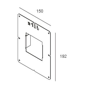 DELTA LIGHT PLASTERKIT 186 207 01 186