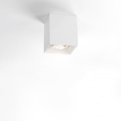 DELTA LIGHT Boxy Opbouwspot 50W QPAR51 GU10 100-240V IP20 wit 251 67 20 W