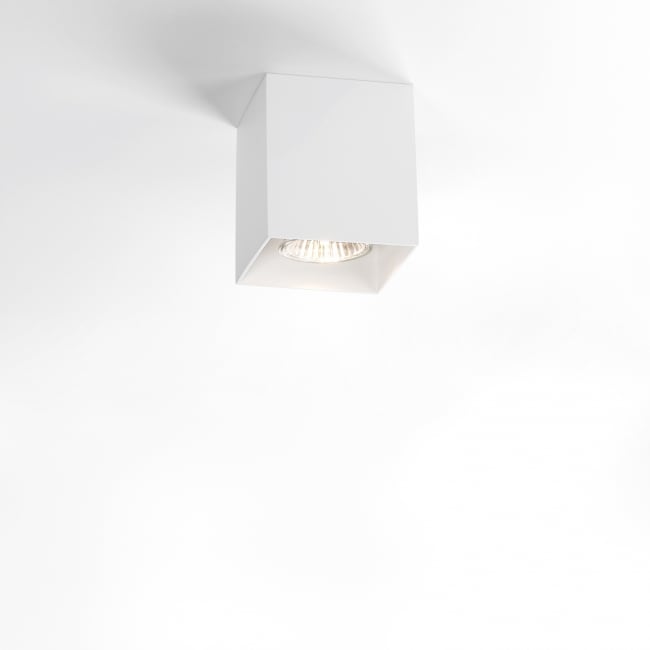 DELTA LIGHT Boxy Opbouwspot 50W QPAR51 GU10 100-240V IP20 wit 251 67 20 W