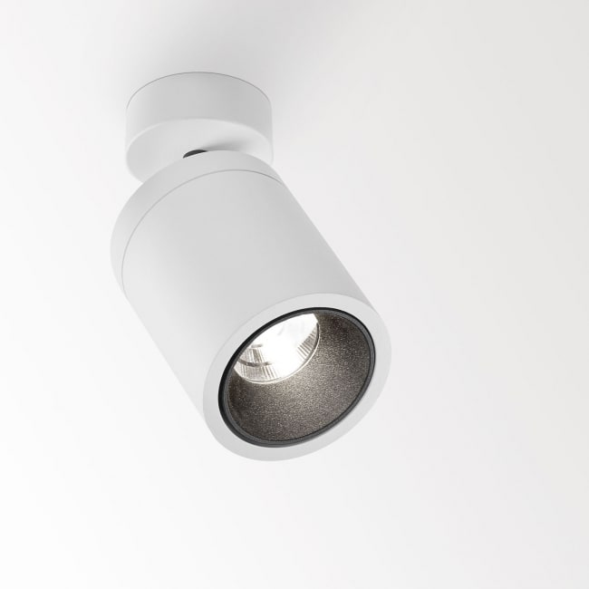 DELTA LIGHT Boxy RB 93033 DIM8 plafondopbouw 3000K CRI90 33° IP20 wit-zwart 251 74 811 932 ED8 W-B