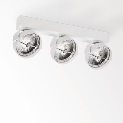 DELTA LIGHT Rand 311 LED DIM8 plafondopbouw 2800K CRI80 24° IP20 zwart 285 501 324 ED8 B