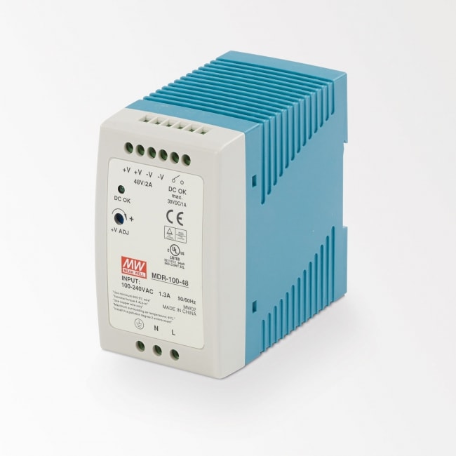 DELTA LIGHT LED POWER SUPPLY 48V-DC / 100W DIN IP20 300 89 48 100