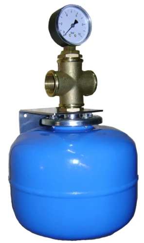 KIN Divertron expansievat (san) 5 l - met muurconsole DHL70080/A