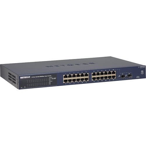 DIVERS NETWERKEN NETGEAR Smart L3 Lite Managed 24-Port Gigabit Switch - 24x10/100/1000 + 2xGigSFP 2900866