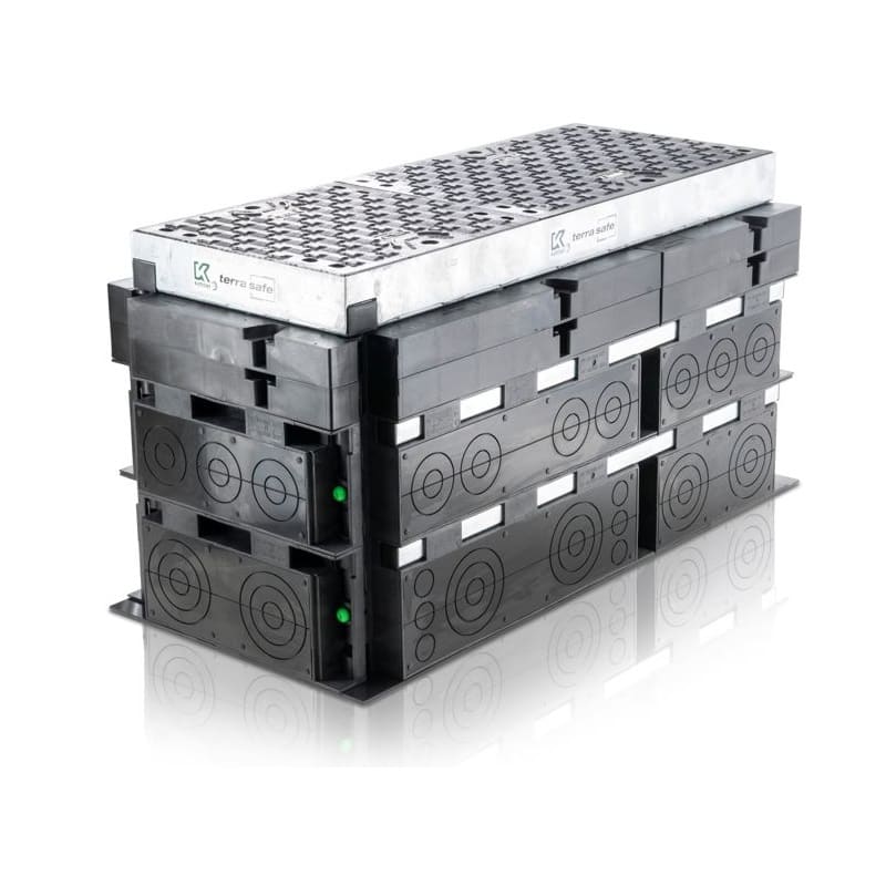 DIVERS TELECOM TerraSafe 530/1135/820mm Modulaire opbouw buisingang 160/110/50 D400 Slot SW14 RFQ 5529769